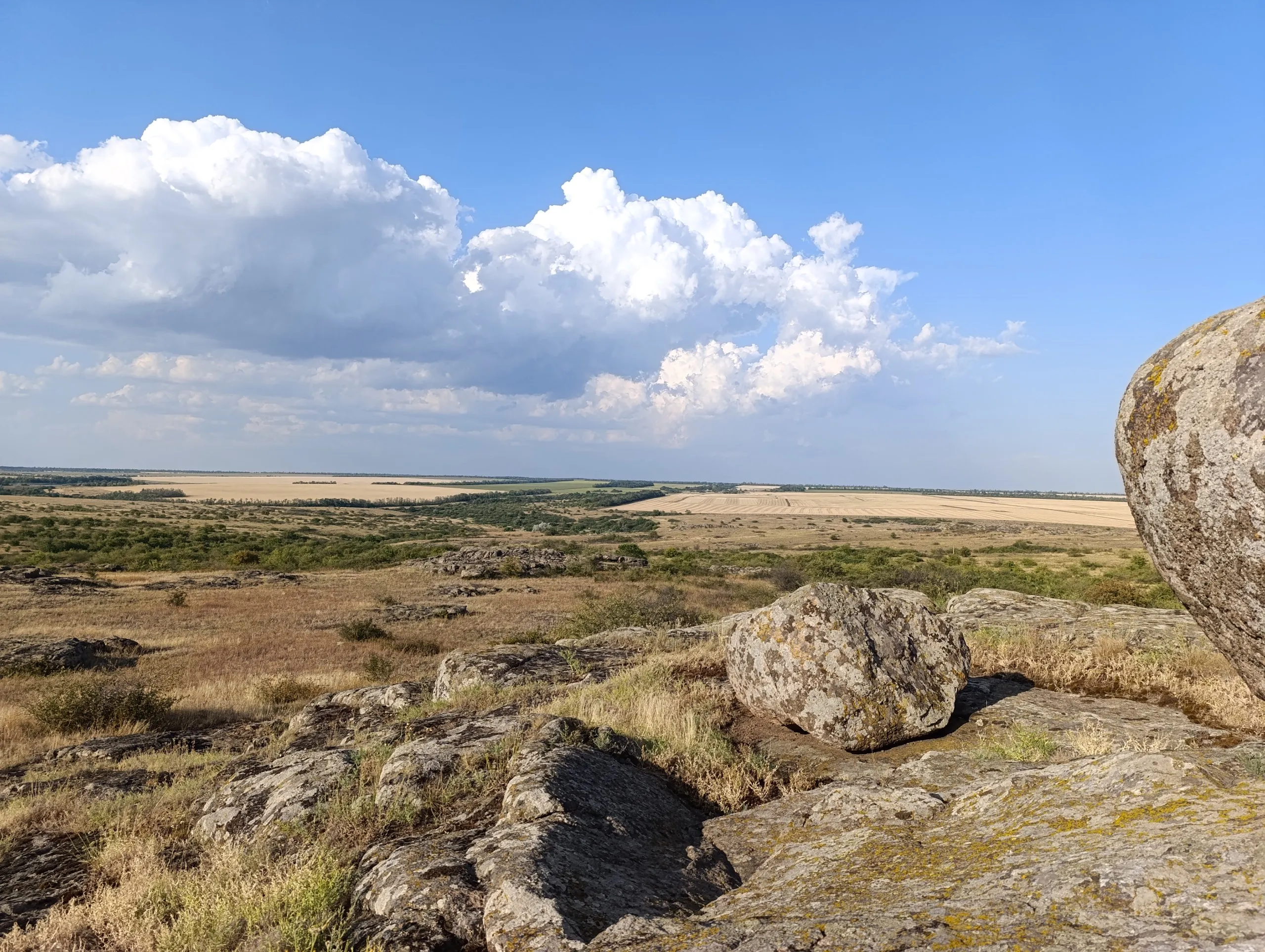 Вид с гранитной гряды
